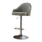 Modern Adjustable Rotatable Counter Stool Steel Cashier Bar Stool with Leather Cushion Clearhalo 'Bar Furniture' 'Bar Stools' 'bar_stools' 'furn' 'furn_bar_stools' 'furniture_bar_stools' 'Kitchen & Dining Furniture' 'kitchen&dining_furn' 'kitchen' 'kitchen_furn' Furniture' 4556101