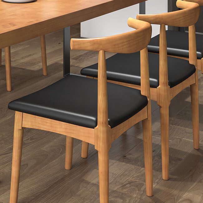 Industrial 1/2/3/5/7 Pieces Dining Table with Chairs Solid Wood Dinette Set Clearhalo 'Dining Room Sets' 'Dining Tables & Seating' 'dining_room_set' 'furn' 'furn_dining_room_set' 'Furniture' 'furniture_dining_room_set' 'Kitchen & Dining Furniture' 'kitchen&dining_furn' 'kitchen' 4556407