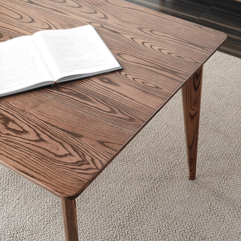 Contemporary Style 1/3/4/5 Pieces Furniture Rectangle Solid Wood Dining Table Set for Home Clearhalo 'Dining Room Sets' 'Dining Tables & Seating' 'dining_room_set' 'furn' 'furn_dining_room_set' 'Furniture' 'furniture_dining_room_set' 'Kitchen & Dining Furniture' 'kitchen&dining_furn' 'kitchen' 4556422