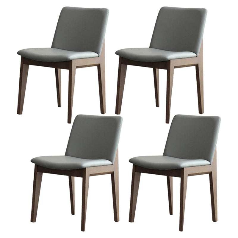 Contemporary Style 1/4/5 Pieces Dining Set Rectangle Sintered Stone Dining Table Set 4 Grey Chairs Clearhalo 'Dining Room Sets' 'Dining Tables & Seating' 'dining_room_set' 'furn' 'furn_dining_room_set' 'Furniture' 'furniture_dining_room_set' 'Kitchen & Dining Furniture' 'kitchen&dining_furn' 'kitchen' 4556436