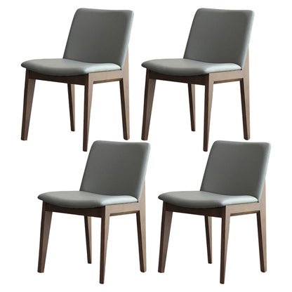 Contemporary Style 1/4/5 Pieces Dining Set Rectangle Sintered Stone Dining Table Set 4 Grey Chairs Clearhalo 'Dining Room Sets' 'Dining Tables & Seating' 'dining_room_set' 'furn' 'furn_dining_room_set' 'Furniture' 'furniture_dining_room_set' 'Kitchen & Dining Furniture' 'kitchen&dining_furn' 'kitchen' 4556436