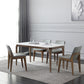 Contemporary Style 1/4/5 Pieces Dining Set Rectangle Sintered Stone Dining Table Set Clearhalo 'Dining Room Sets' 'Dining Tables & Seating' 'dining_room_set' 'furn' 'furn_dining_room_set' 'Furniture' 'furniture_dining_room_set' 'Kitchen & Dining Furniture' 'kitchen&dining_furn' 'kitchen' 4556437
