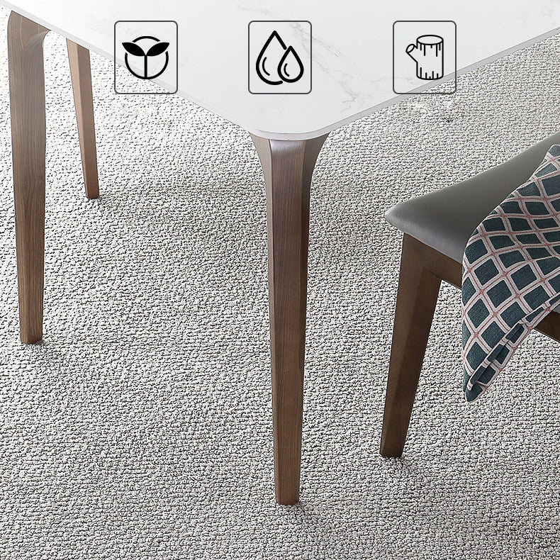 Contemporary Style 1/4/5 Pieces Dining Set Rectangle Sintered Stone Dining Table Set Clearhalo 'Dining Room Sets' 'Dining Tables & Seating' 'dining_room_set' 'furn' 'furn_dining_room_set' 'Furniture' 'furniture_dining_room_set' 'Kitchen & Dining Furniture' 'kitchen&dining_furn' 'kitchen' 4556443