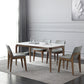 Contemporary Style 1/4/5 Pieces Dining Set Rectangle Sintered Stone Dining Table Set Clearhalo 'Dining Room Sets' 'Dining Tables & Seating' 'dining_room_set' 'furn' 'furn_dining_room_set' 'Furniture' 'furniture_dining_room_set' 'Kitchen & Dining Furniture' 'kitchen&dining_furn' 'kitchen' 4556444