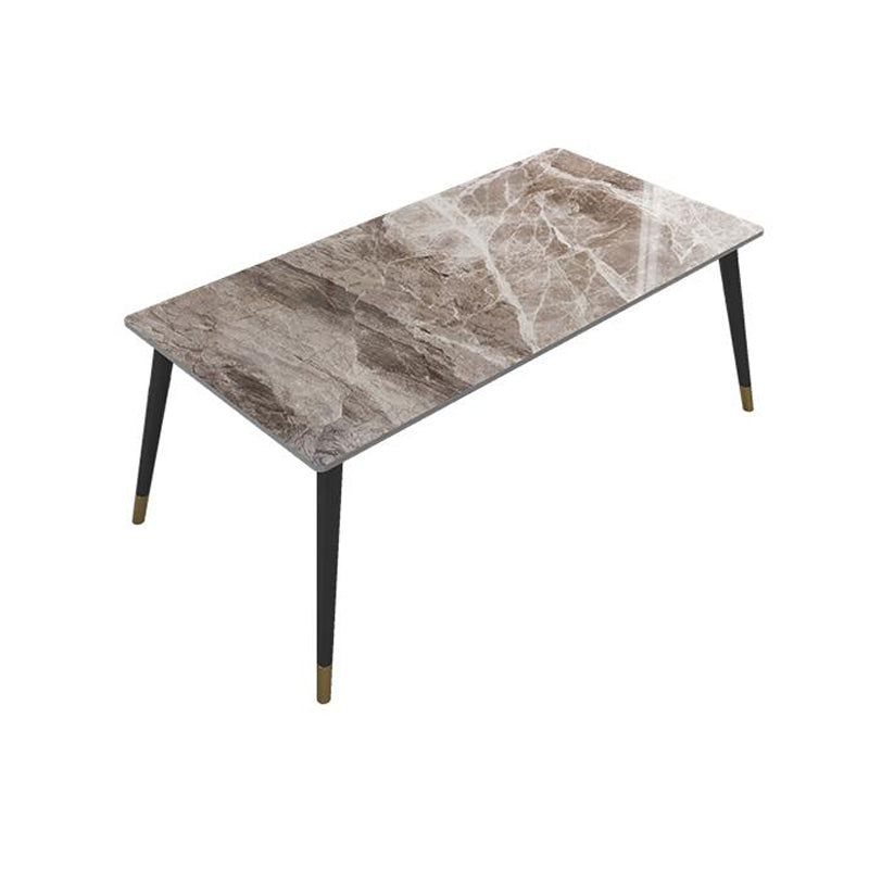 Nordic 1/2/5/7 Pieces Dining Set Rectangular Sintered Stone Dining Table Set for Home Use Clearhalo 'Dining Room Sets' 'Dining Tables & Seating' 'dining_room_set' 'furn' 'furn_dining_room_set' 'Furniture' 'furniture_dining_room_set' 'Kitchen & Dining Furniture' 'kitchen&dining_furn' 'kitchen' 4556497