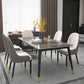 Nordic 1/2/5/7 Pieces Dining Set Rectangular Sintered Stone Dining Table Set for Home Use Clearhalo 'Dining Room Sets' 'Dining Tables & Seating' 'dining_room_set' 'furn' 'furn_dining_room_set' 'Furniture' 'furniture_dining_room_set' 'Kitchen & Dining Furniture' 'kitchen&dining_furn' 'kitchen' 4556507