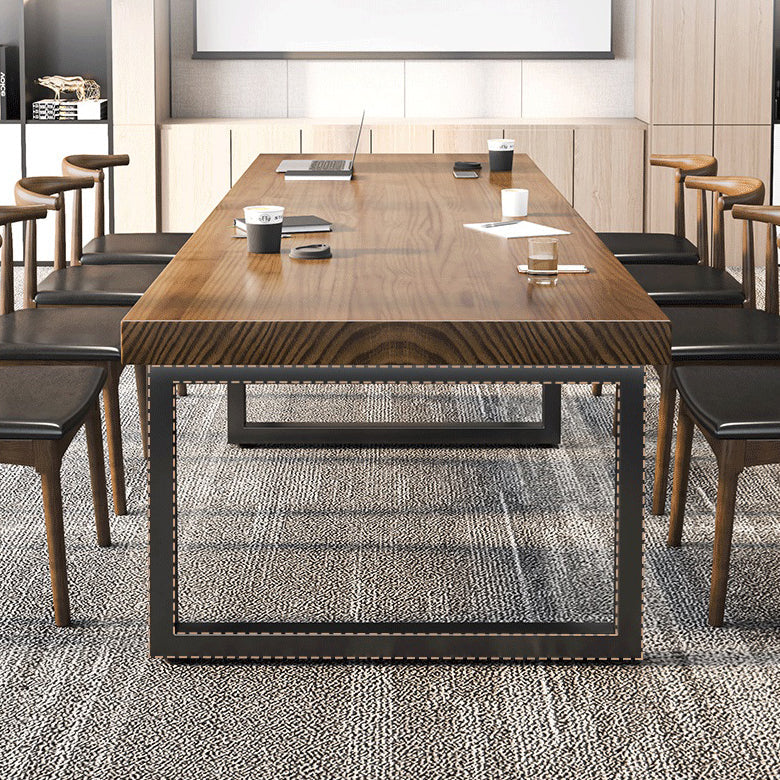 Modern 1/2/5/7/10 Pieces Dining Set Solid Wood Dining Table Set for Dining Areas Clearhalo 'Dining Room Sets' 'Dining Tables & Seating' 'dining_room_set' 'furn' 'furn_dining_room_set' 'Furniture' 'furniture_dining_room_set' 'Kitchen & Dining Furniture' 'kitchen&dining_furn' 'kitchen' 4556607