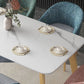 Rectangle Dining Site Table Traditional Luxury Stone Dining Room Collection with 4-foot Clearhalo ' dining_table' 'Dining Tables & Seating' 'Dining Tables' 'furn' 'furn_dining_table' 'Furniture' 'furniture_dining_table' 'Kitchen & Dining Furniture' 'kitchen&dining_furn' 'kitchen' 'kitchen_dining_table' 4556745
