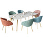 Rectangle Dining Site Table Traditional Luxury Stone Dining Room Collection with 4-foot Clearhalo ' dining_table' 'Dining Tables & Seating' 'Dining Tables' 'furn' 'furn_dining_table' 'Furniture' 'furniture_dining_table' 'Kitchen & Dining Furniture' 'kitchen&dining_furn' 'kitchen' 'kitchen_dining_table' 4556748