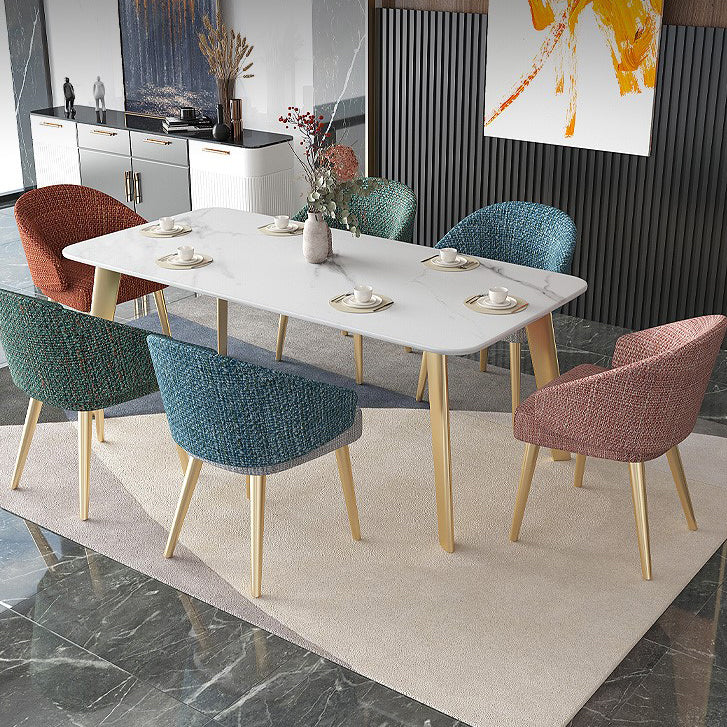 Rectangle Dining Site Table Traditional Luxury Stone Dining Room Collection with 4-foot Clearhalo ' dining_table' 'Dining Tables & Seating' 'Dining Tables' 'furn' 'furn_dining_table' 'Furniture' 'furniture_dining_table' 'Kitchen & Dining Furniture' 'kitchen&dining_furn' 'kitchen' 'kitchen_dining_table' 4556749
