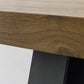 Rectangle 4 Legs Industrial Table Wood Color Fixed Table of Solid Wood Clearhalo ' dining_table' 'Dining Tables & Seating' 'Dining Tables' 'furn' 'furn_dining_table' 'Furniture' 'furniture_dining_table' 'Kitchen & Dining Furniture' 'kitchen&dining_furn' 'kitchen' 'kitchen_dining_table' 4556776