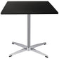 Solid Wood Dining Table Industrial Home Use Dining Table with Stainless Steel Base Clearhalo ' dining_table' 'Dining Tables & Seating' 'Dining Tables' 'Furniture' 'furniture_dining_table' 'Kitchen & Dining Furniture' 'kitchen&dining_furn' 'kitchen' 'kitchen_dining_table' 4556789