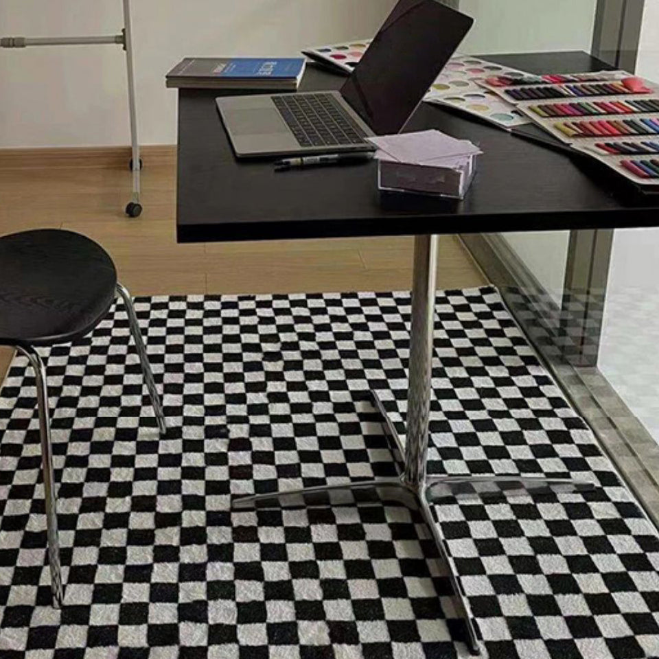Solid Wood Dining Table Industrial Home Use Dining Table with Stainless Steel Base Clearhalo ' dining_table' 'Dining Tables & Seating' 'Dining Tables' 'Furniture' 'furniture_dining_table' 'Kitchen & Dining Furniture' 'kitchen&dining_furn' 'kitchen' 'kitchen_dining_table' 4556790