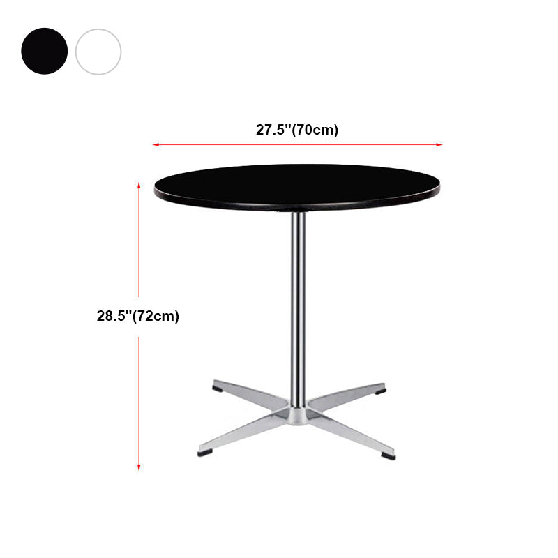 Solid Wood Dining Table Industrial Home Use Dining Table with Stainless Steel Base Clearhalo ' dining_table' 'Dining Tables & Seating' 'Dining Tables' 'Furniture' 'furniture_dining_table' 'Kitchen & Dining Furniture' 'kitchen&dining_furn' 'kitchen' 'kitchen_dining_table' 4556796