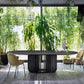 Solid Wood Dining Table Simplicity Pedestal Table for Dining Room Black 78.7"L x 35.4"W x 29.5"H Without Chairs Clearhalo ' dining_table' 'Dining Tables & Seating' 'Dining Tables' 'furn' 'furn_dining_table' 'Furniture' 'furniture_dining_table' 'Kitchen & Dining Furniture' 'kitchen&dining_furn' 'kitchen' 'kitchen_dining_table' 4556868