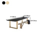 Rectangle Double Pedestal Luxury Dining Table Fixed Table of Pine Solid Wood Clearhalo ' dining_table' 'Dining Tables & Seating' 'Dining Tables' 'furn' 'furn_dining_table' 'Furniture' 'furniture_dining_table' 'Kitchen & Dining Furniture' 'kitchen&dining_furn' 'kitchen' 'kitchen_dining_table' 4556893