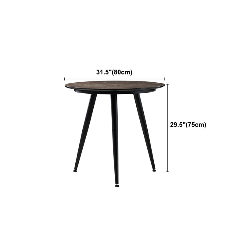 Industrial Style Dining Table MDF 4 Legs Dining Site Table for Dining Room Clearhalo ' dining_table' 'Dining Tables & Seating' 'Dining Tables' 'furn' 'furn_dining_table' 'Furniture' 'furniture_dining_table' 'Kitchen & Dining Furniture' 'kitchen&dining_furn' 'kitchen' 'kitchen_dining_table' 4556922