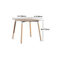 Industrial Style Dining Table MDF 4 Legs Dining Site Table for Dining Room Clearhalo ' dining_table' 'Dining Tables & Seating' 'Dining Tables' 'furn' 'furn_dining_table' 'Furniture' 'furniture_dining_table' 'Kitchen & Dining Furniture' 'kitchen&dining_furn' 'kitchen' 'kitchen_dining_table' 4556931