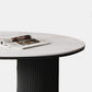 Sintered Stone Top Dining Table Oval Table with Metal Base and 3 Legs Clearhalo ' dining_table' 'Dining Tables & Seating' 'Dining Tables' 'furn' 'furn_dining_table' 'Furniture' 'furniture_dining_table' 'Kitchen & Dining Furniture' 'kitchen&dining_furn' 'kitchen' 'kitchen_dining_table' 4556954