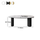 Sintered Stone Top Dining Table Oval Table with Metal Base and 3 Legs Clearhalo ' dining_table' 'Dining Tables & Seating' 'Dining Tables' 'furn' 'furn_dining_table' 'Furniture' 'furniture_dining_table' 'Kitchen & Dining Furniture' 'kitchen&dining_furn' 'kitchen' 'kitchen_dining_table' 4556964