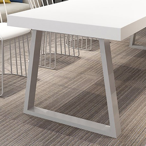 Traditional Luxury Dining Table Solid Wood Sled Base Dining Room Furniture Clearhalo ' dining_table' 'Dining Tables & Seating' 'Dining Tables' 'furn' 'furn_dining_table' 'Furniture' 'furniture_dining_table' 'Kitchen & Dining Furniture' 'kitchen&dining_furn' 'kitchen' 'kitchen_dining_table' 4557006