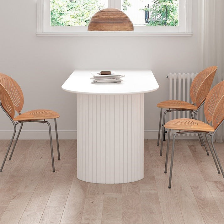 Sintered Stone Dining Table Simplicity Double Pedestal Table for Dining Room Clearhalo ' dining_table' 'Dining Tables & Seating' 'Dining Tables' 'furn' 'furn_dining_table' 'Furniture' 'furniture_dining_table' 'Kitchen & Dining Furniture' 'kitchen&dining_furn' 'kitchen' 'kitchen_dining_table' 4557059