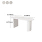 Sintered Stone Dining Table Simplicity Double Pedestal Table for Dining Room Clearhalo ' dining_table' 'Dining Tables & Seating' 'Dining Tables' 'furn' 'furn_dining_table' 'Furniture' 'furniture_dining_table' 'Kitchen & Dining Furniture' 'kitchen&dining_furn' 'kitchen' 'kitchen_dining_table' 4557066