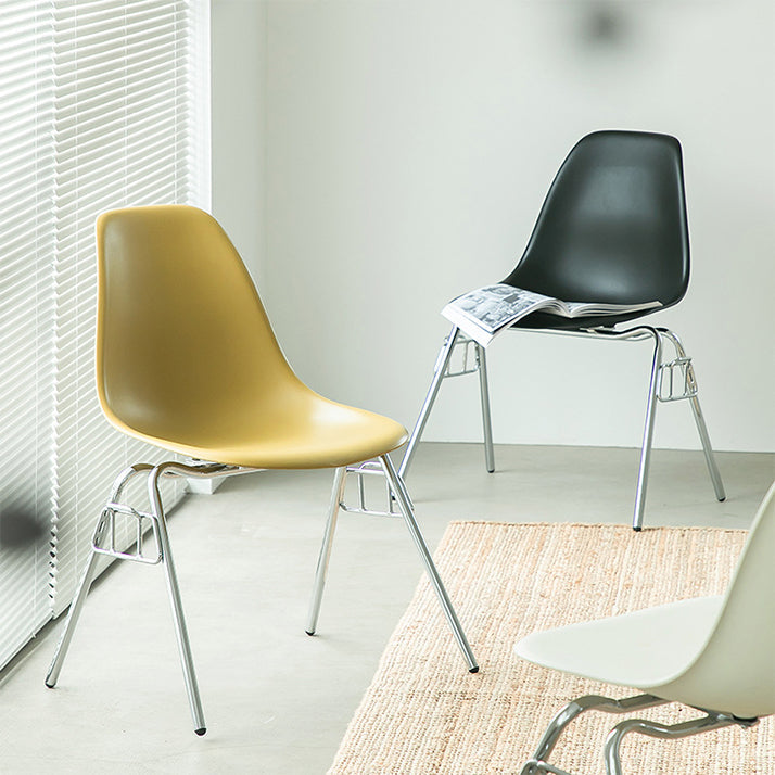 Metal Industrial Kitchen Dining Room Chair Solid Back Side Chair Clearhalo ' kitchen&dining_furn' 'Dining Chairs' 'Dining Tables & Seating' 'dining_chair' 'Furniture' 'furniture_dining_chair' 'Kitchen & Dining Furniture' 'kitchen' 4557102