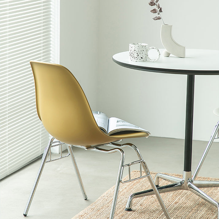 Metal Industrial Kitchen Dining Room Chair Solid Back Side Chair Clearhalo ' kitchen&dining_furn' 'Dining Chairs' 'Dining Tables & Seating' 'dining_chair' 'Furniture' 'furniture_dining_chair' 'Kitchen & Dining Furniture' 'kitchen' 4557107