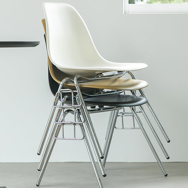 Metal Industrial Kitchen Dining Room Chair Solid Back Side Chair Clearhalo ' kitchen&dining_furn' 'Dining Chairs' 'Dining Tables & Seating' 'dining_chair' 'Furniture' 'furniture_dining_chair' 'Kitchen & Dining Furniture' 'kitchen' 4557126