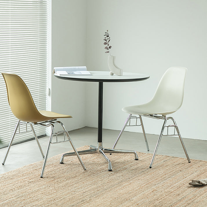 Metal Industrial Kitchen Dining Room Chair Solid Back Side Chair Clearhalo ' kitchen&dining_furn' 'Dining Chairs' 'Dining Tables & Seating' 'dining_chair' 'Furniture' 'furniture_dining_chair' 'Kitchen & Dining Furniture' 'kitchen' 4557131