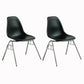 Metal Industrial Kitchen Dining Room Chair Solid Back Side Chair Black Set of 2 Clearhalo ' kitchen&dining_furn' 'Dining Chairs' 'Dining Tables & Seating' 'dining_chair' 'Furniture' 'furniture_dining_chair' 'Kitchen & Dining Furniture' 'kitchen' 4557157
