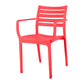 Contemporary Dining Chairs Dining Arm Side Chair with Plastic Legs Clearhalo ' kitchen&dining_furn' 'Dining Chairs' 'Dining Tables & Seating' 'dining_chair' 'furn' 'furn_dining_chair' 'Furniture' 'furniture_dining_chair' 'Kitchen & Dining Furniture' 'kitchen' 4557174