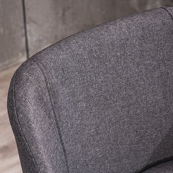 Contemporary Beech Solid Back Arm Chair Matte Finish Upholstered Dining Chair Clearhalo ' kitchen&dining_furn' 'Dining Chairs' 'Dining Tables & Seating' 'dining_chair' 'Furniture' 'furniture_dining_chair' 'Kitchen & Dining Furniture' 'kitchen' 4557200