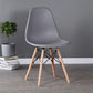 Wood Scandinavian Kitchen Dining Chair Solid Back Side Chair Grey 1 Piece Clearhalo ' kitchen&dining_furn' 'Dining Chairs' 'Dining Tables & Seating' 'dining_chair' 'Furniture' 'furniture_dining_chair' 'Kitchen & Dining Furniture' 'kitchen' 4557375