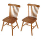 Contemporary Coffee Shop Wood Side Chair Matte Finish Slat Back Dining Chair Walnut 2 Piece Set Clearhalo ' kitchen&dining_furn' 'Dining Chairs' 'Dining Tables & Seating' 'dining_chair' 'furn' 'furn_dining_chair' 'Furniture' 'furniture_dining_chair' 'Kitchen & Dining Furniture' 'kitchen' 4557394