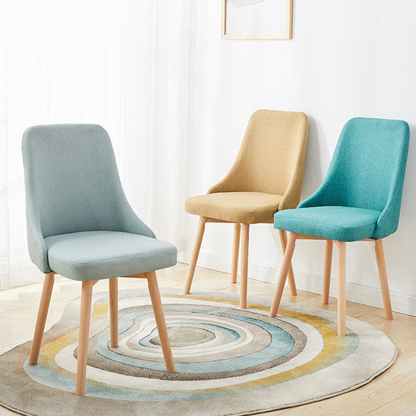 Contemporary Bedroom Upholstered Side Chair Matte Finish Parsons Dining Chair Clearhalo ' kitchen&dining_furn' 'Dining Chairs' 'Dining Tables & Seating' 'dining_chair' 'furn' 'furn_dining_chair' 'Furniture' 'furniture_dining_chair' 'Kitchen & Dining Furniture' 'kitchen' 4557450