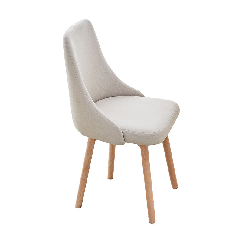 Contemporary Bedroom Upholstered Side Chair Matte Finish Parsons Dining Chair Clearhalo ' kitchen&dining_furn' 'Dining Chairs' 'Dining Tables & Seating' 'dining_chair' 'furn' 'furn_dining_chair' 'Furniture' 'furniture_dining_chair' 'Kitchen & Dining Furniture' 'kitchen' 4557458