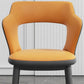 Contemporary Home Upholstered Arm Chair Matte Finish Open Back Dining Chair Clearhalo ' kitchen&dining_furn' 'Dining Chairs' 'Dining Tables & Seating' 'dining_chair' 'furn' 'furn_dining_chair' 'Furniture' 'furniture_dining_chair' 'Kitchen & Dining Furniture' 'kitchen' 4557524