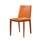 Modern Leather Armless Dining Chair Metal Dining Room Chair for Home Use Clearhalo ' kitchen&dining_furn' 'Dining Chairs' 'Dining Tables & Seating' 'dining_chair' 'furn' 'furn_dining_chair' 'Furniture' 'furniture_dining_chair' 'Kitchen & Dining Furniture' 'kitchen' 4557716