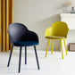 Contemporary Dining Chairs Solid Back Dining Arm Side Chairs with Plastic Legs Clearhalo ' kitchen&dining_furn' 'Dining Chairs' 'Dining Tables & Seating' 'dining_chair' 'furn' 'furn_dining_chair' 'Furniture' 'furniture_dining_chair' 'Kitchen & Dining Furniture' 'kitchen' 4557746