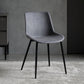 Contemporary Style Dining Chairs Dining Armless Side Chair with Metal Legs Gray Blue 1 Piece Clearhalo ' kitchen&dining_furn' 'Dining Chairs' 'Dining Tables & Seating' 'dining_chair' 'furn' 'furn_dining_chair' 'Furniture' 'furniture_dining_chair' 'Kitchen & Dining Furniture' 'kitchen' 4557871