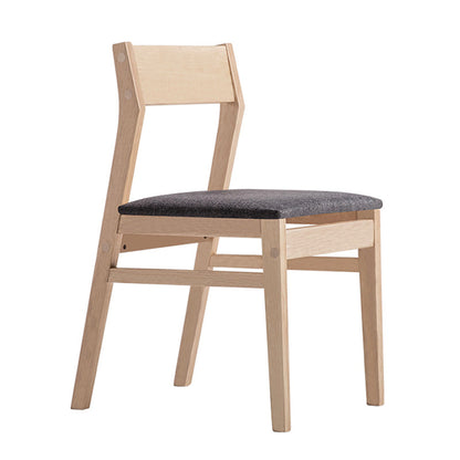 Contemporary Dining Chairs Kitchen Dining Armless Side Chair with Wooden Legs Wood Fabric 1 Piece Clearhalo ' kitchen&dining_furn' 'Dining Chairs' 'Dining Tables & Seating' 'dining_chair' 'furn' 'furn_dining_chair' 'Furniture' 'furniture_dining_chair' 'Kitchen & Dining Furniture' 'kitchen' 4558702