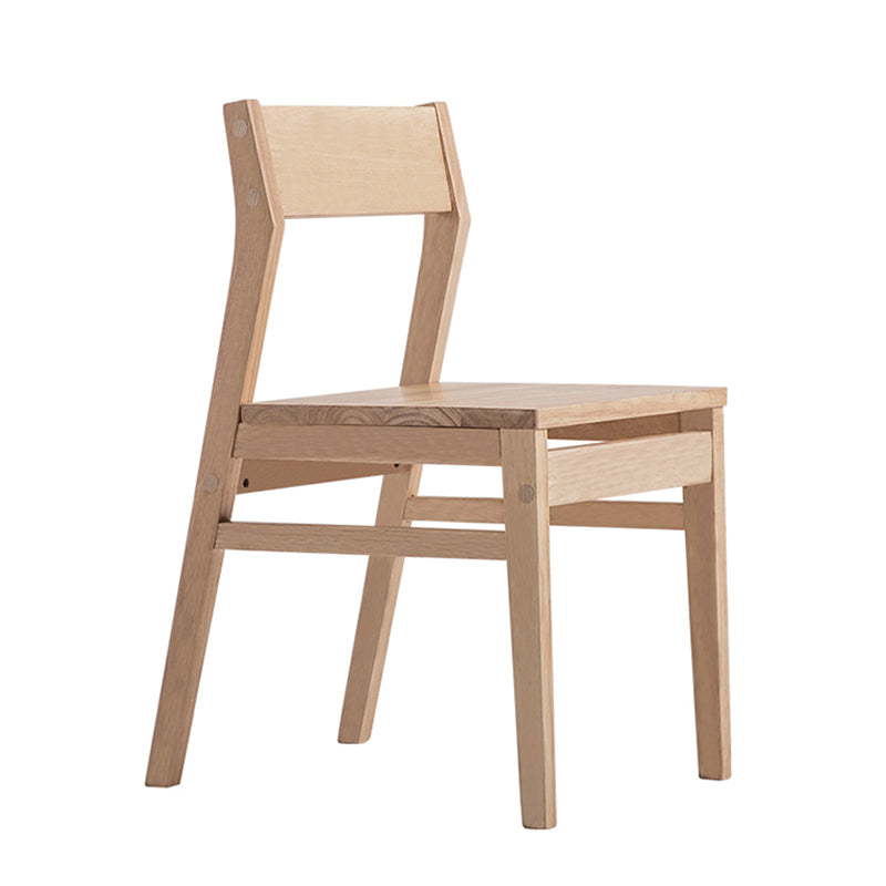 Contemporary Dining Chairs Kitchen Dining Armless Side Chair with Wooden Legs Wood Wood 1 Piece Clearhalo ' kitchen&dining_furn' 'Dining Chairs' 'Dining Tables & Seating' 'dining_chair' 'furn' 'furn_dining_chair' 'Furniture' 'furniture_dining_chair' 'Kitchen & Dining Furniture' 'kitchen' 4558707