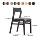 Contemporary Dining Chairs Kitchen Dining Armless Side Chair with Wooden Legs Clearhalo ' kitchen&dining_furn' 'Dining Chairs' 'Dining Tables & Seating' 'dining_chair' 'furn' 'furn_dining_chair' 'Furniture' 'furniture_dining_chair' 'Kitchen & Dining Furniture' 'kitchen' 4558718
