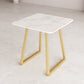 Marble Sled Base Dining Collection Industrial Style Dining Table for Home Clearhalo ' dining_table' 'Dining Tables & Seating' 'Dining Tables' 'furn' 'furn_dining_table' 'Furniture' 'furniture_dining_table' 'Kitchen & Dining Furniture' 'kitchen&dining_furn' 'kitchen' 'kitchen_dining_table' 4558728