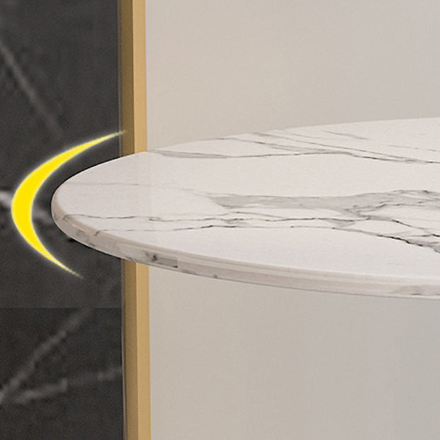 Contemporary 1/2/5 Pieces Dining Set Round Dining Room Table Set for Home Clearhalo 'Dining Room Sets' 'Dining Tables & Seating' 'dining_room_set' 'furn' 'furn_dining_room_set' 'Furniture' 'furniture_dining_room_set' 'Kitchen & Dining Furniture' 'kitchen&dining_furn' 'kitchen' 4570146