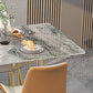 1/2/5/7 Pieces Luxury Dining Set Sintered Stone Dining Table with Leather Chairs Clearhalo 'Dining Room Sets' 'Dining Tables & Seating' 'dining_room_set' 'furn' 'furn_dining_room_set' 'Furniture' 'furniture_dining_room_set' 'Kitchen & Dining Furniture' 'kitchen&dining_furn' 'kitchen' 4570178