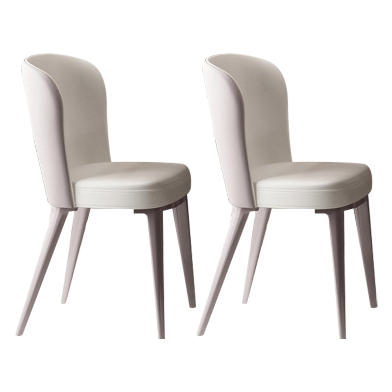 Modern 1/2/5/6/7 Pieces Indoor Kitchen Dining Set Sintered Stone Table and Chair Set 2 White Chairs Clearhalo 'Dining Room Sets' 'Dining Tables & Seating' 'dining_room_set' 'furn' 'furn_dining_room_set' 'Furniture' 'furniture_dining_room_set' 'Kitchen & Dining Furniture' 'kitchen&dining_furn' 'kitchen' 4570263