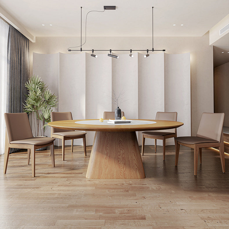 Modern 1/4/6/7/8/9 Pieces Dining Set Sintered Stone Dining Table Set with Leather Chairs 6 Pieces: Table, 5 Chairs Clearhalo 'Dining Room Sets' 'Dining Tables & Seating' 'dining_room_set' 'furn' 'furn_dining_room_set' 'Furniture' 'furniture_dining_room_set' 'Kitchen & Dining Furniture' 'kitchen&dining_furn' 'kitchen' 4570336